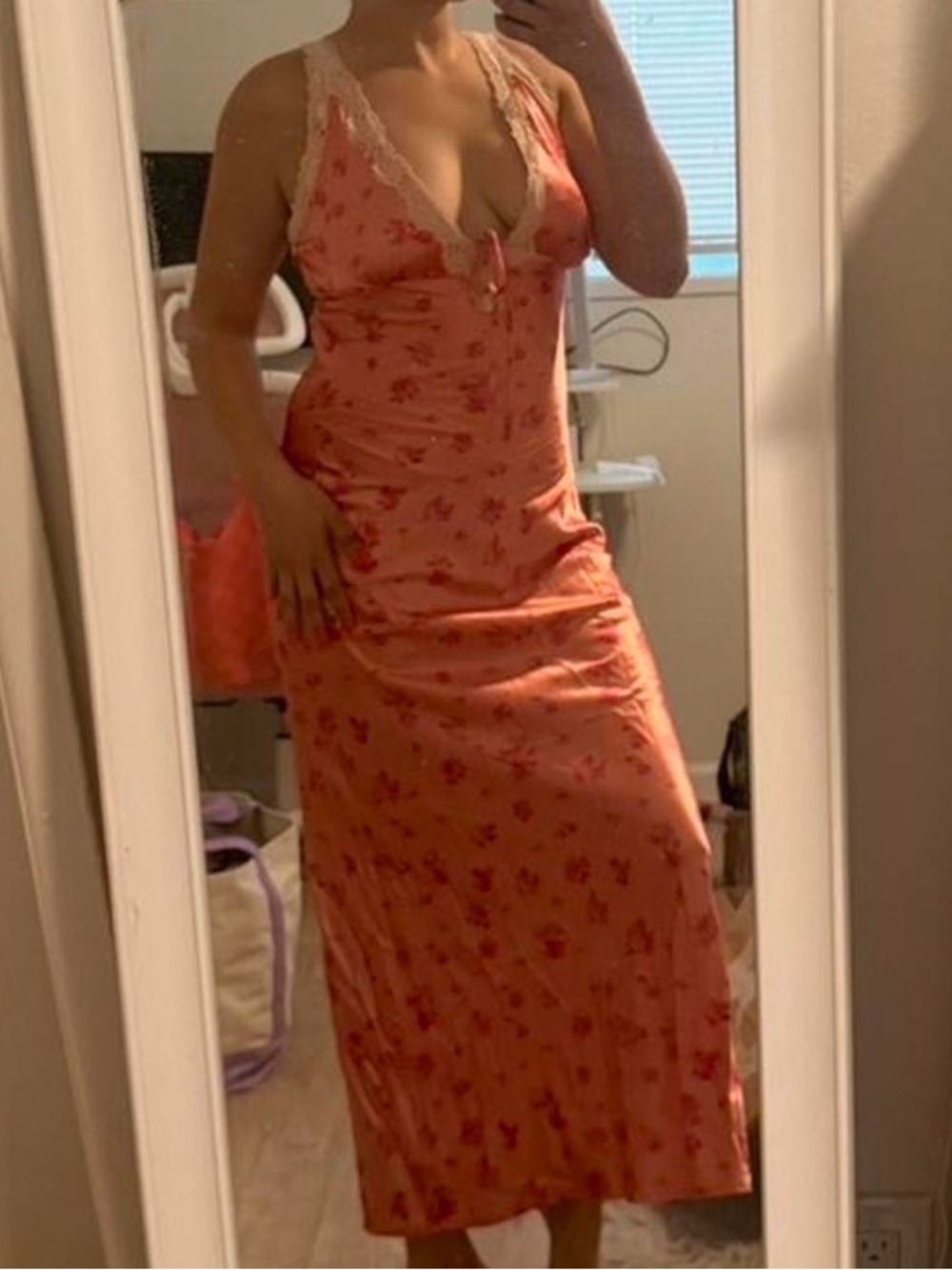 Pink Floral dress